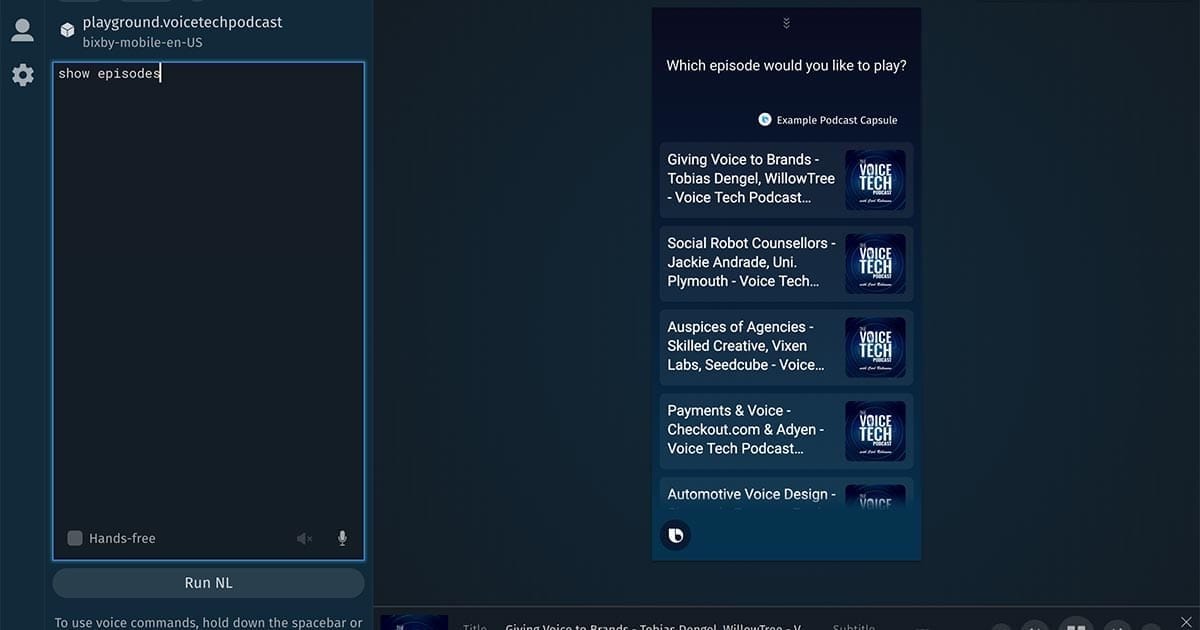 Bixby Capsule Podcast P6